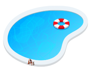 a paddling pool